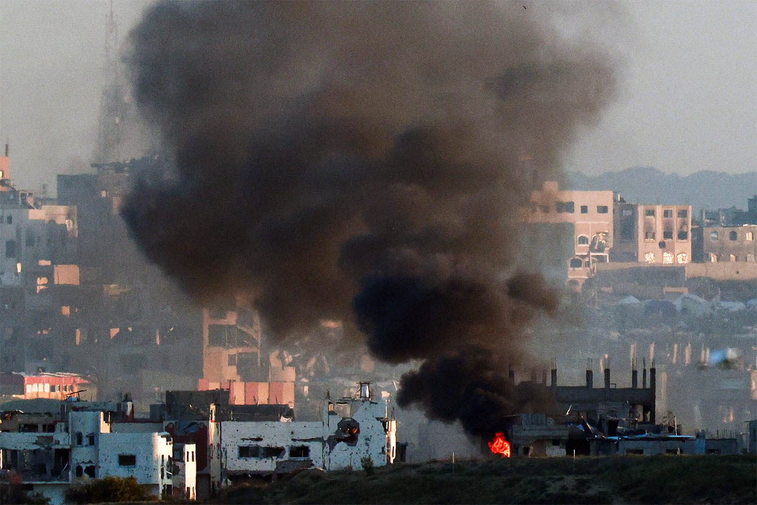 Israel continues to pound Gaza to pressure Hamas to release the hostages