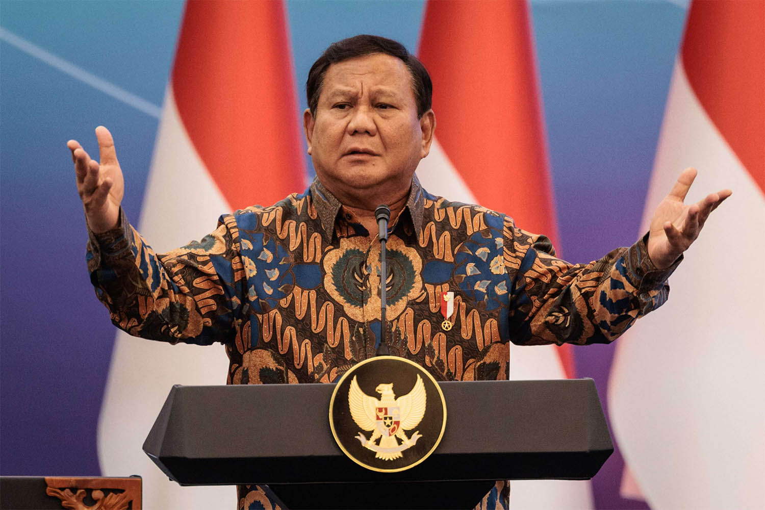Indonesia's President Prabowo Subianto