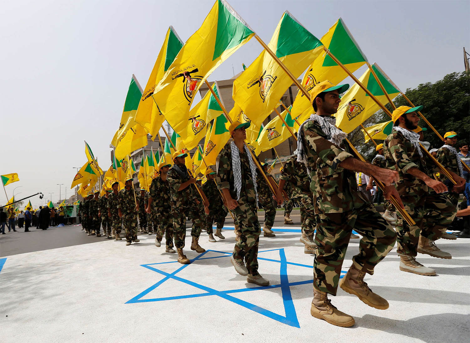 The Iranian-backed group Kataib Hezbollah 