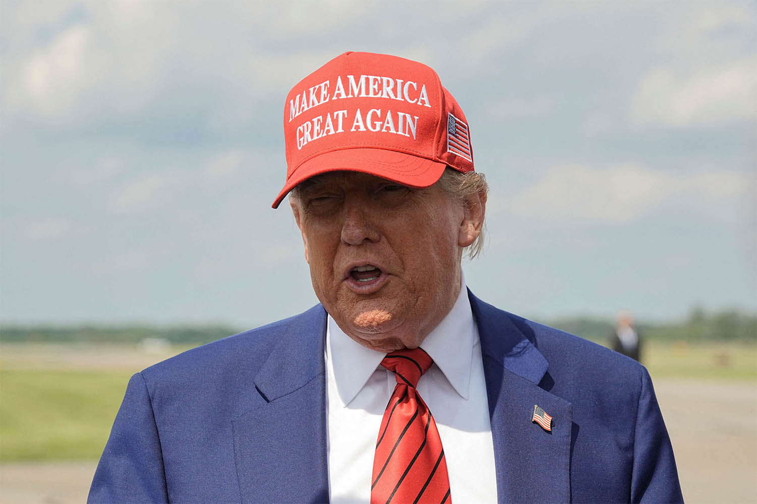 US President Donald Trump