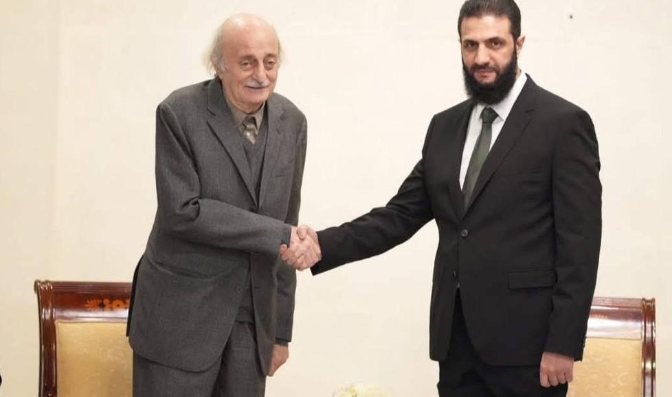 جنبلاط يتمتع بعلاقات طيبة مع الشرع