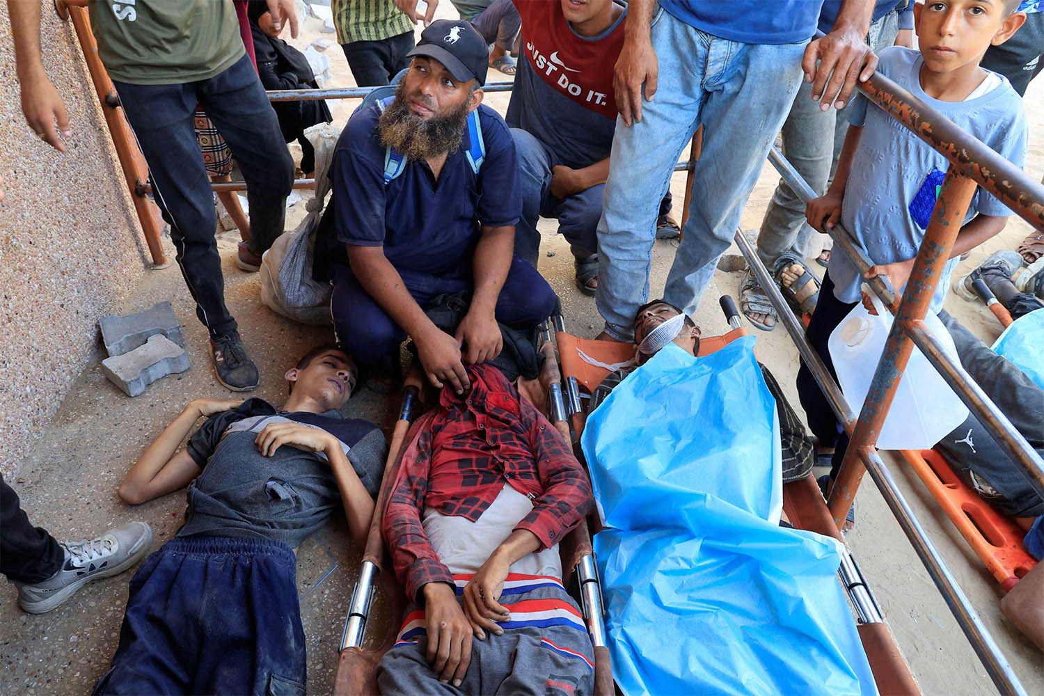 The UN criticized the GHF's aid distribution model as unsafe