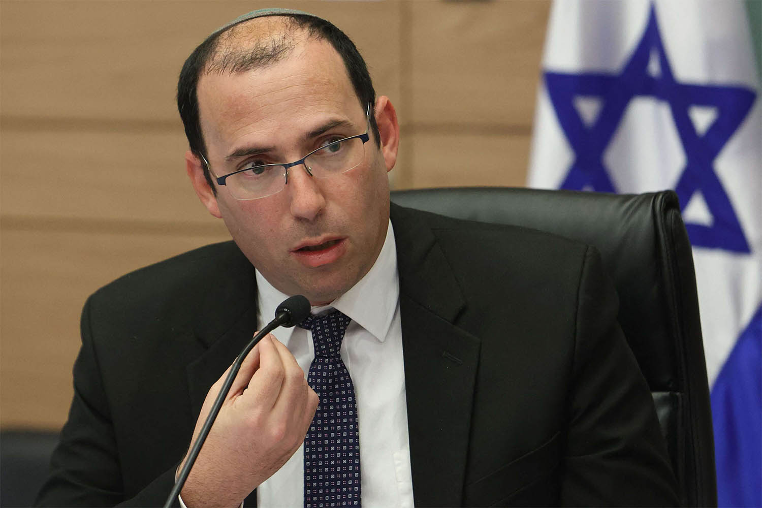 Simcha Rothman claimed Palestinian statehood would lead to the destruction of the State of Israel 