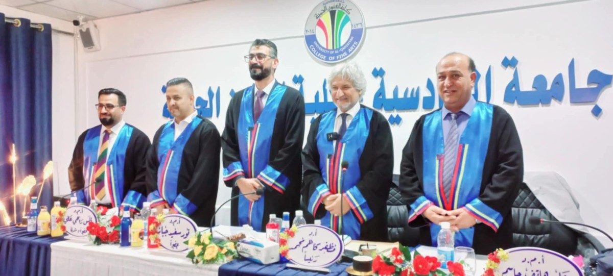 الباحث والمسرحي علي غالب هاشم 