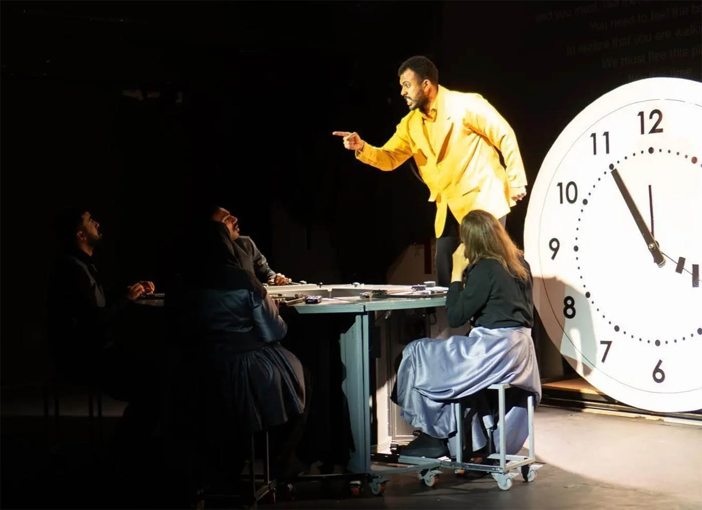 The play marks a significant milestone in Saudi Arabia's growing presence on the global theater stage