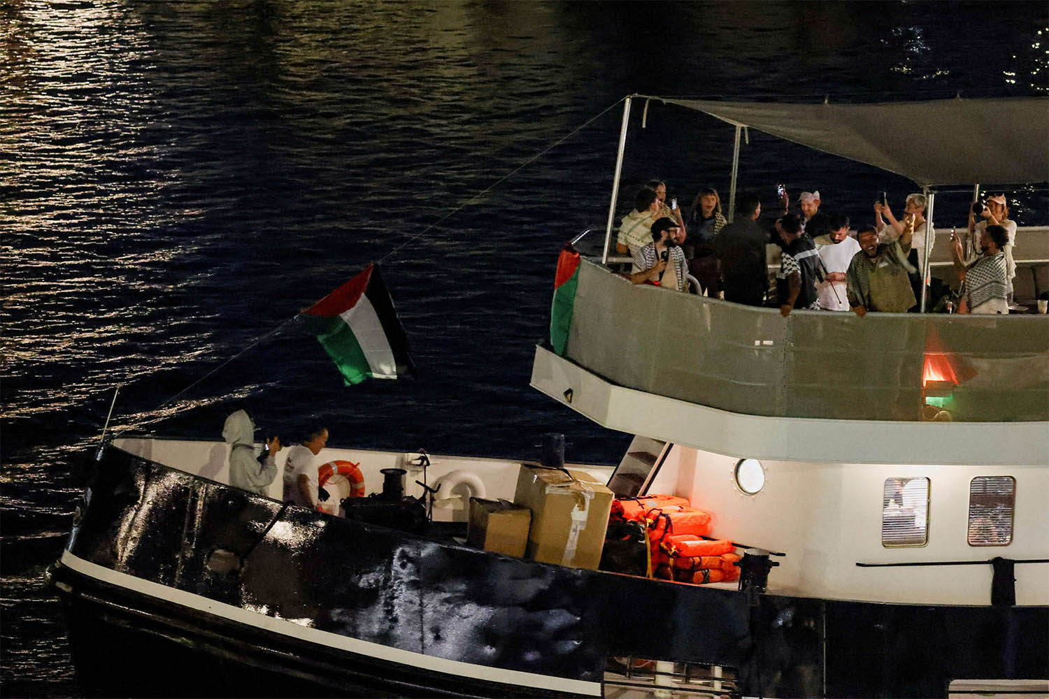 Will they manage to break Israel's naval blockade?