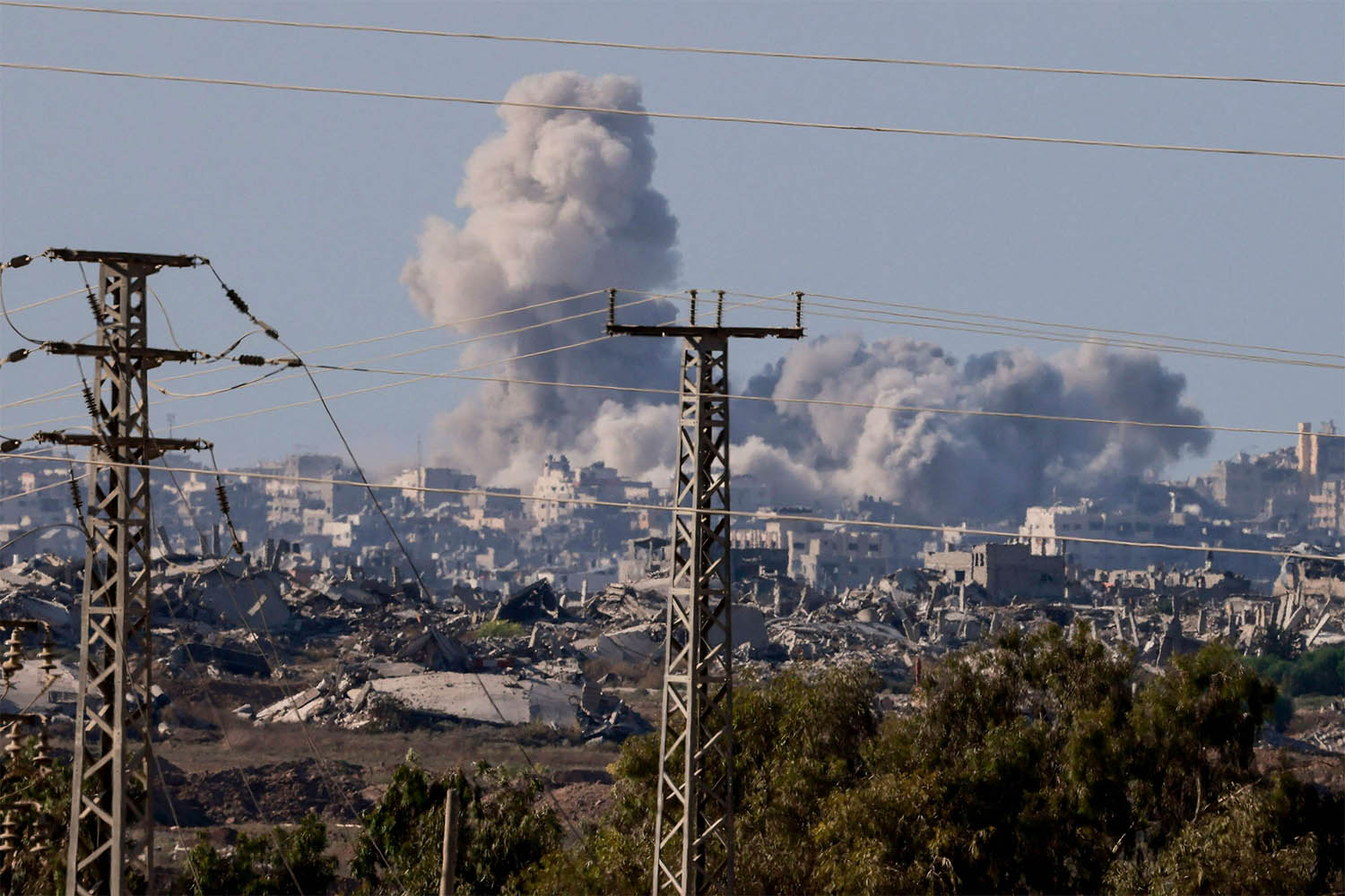 Gaza City pounded mercilessly