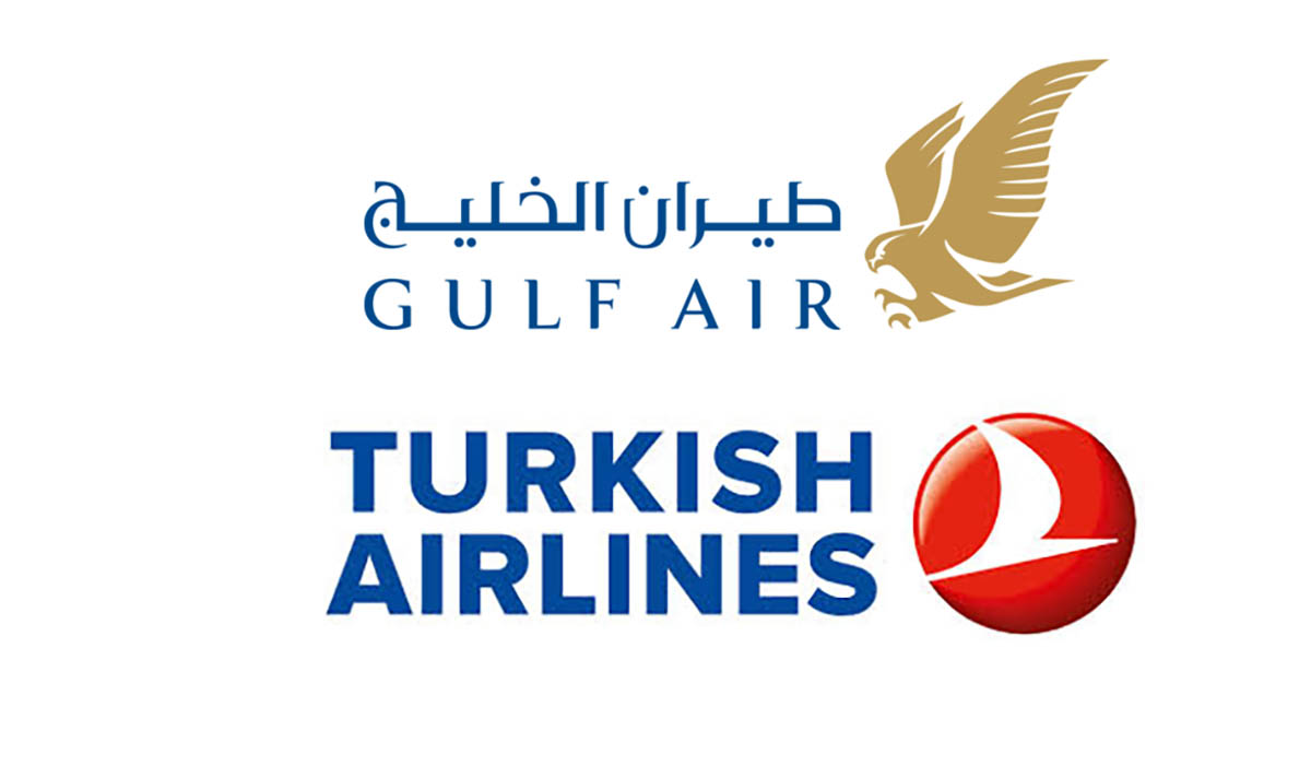 Gulf Air and Turkish Airlines