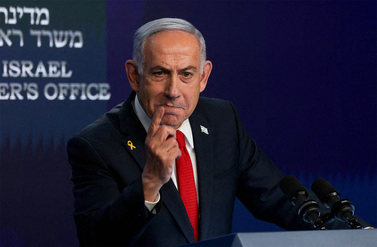 Israeli Prime Minister Benjamin Netanyahu