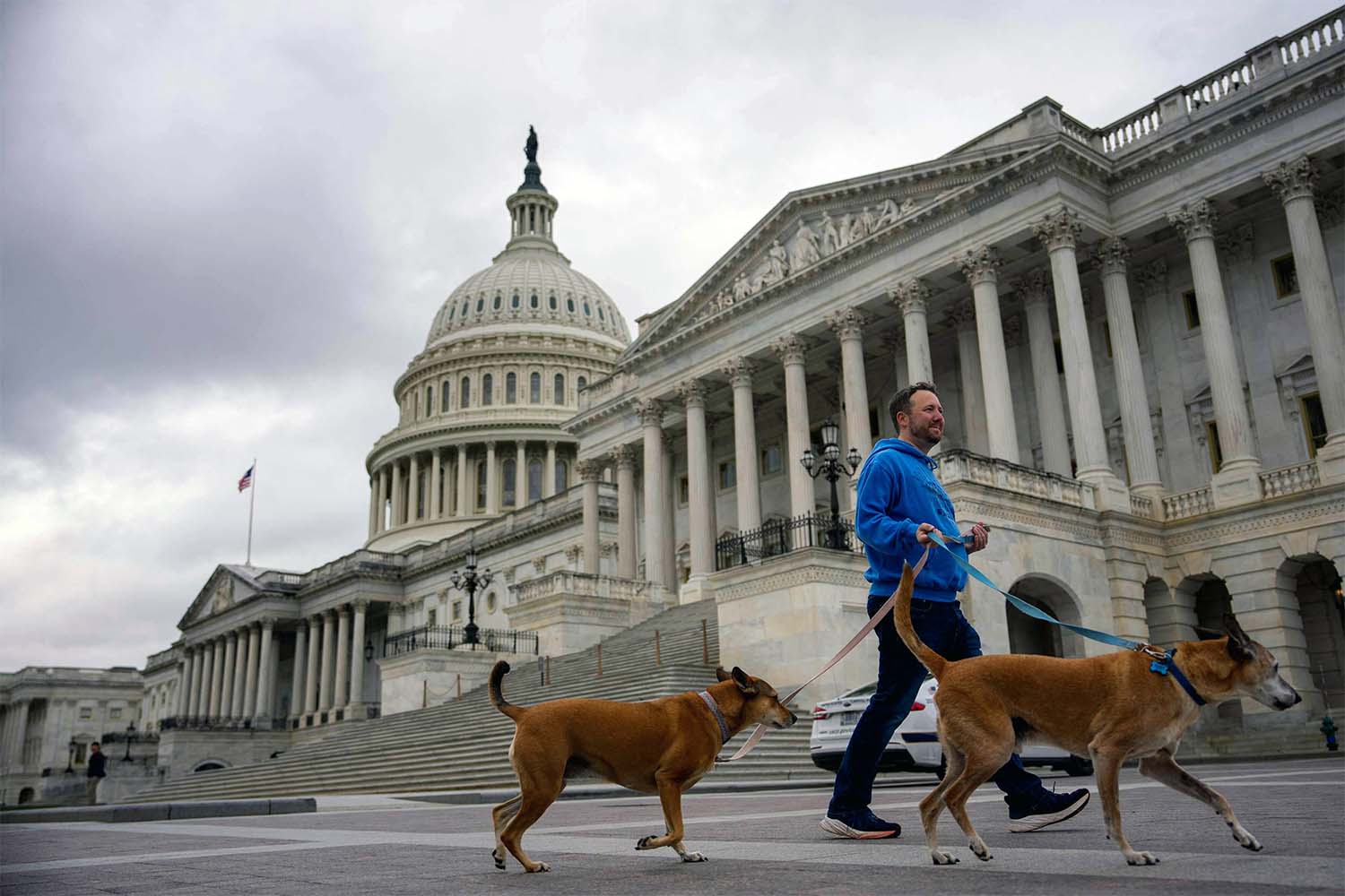  The US Capitol Building in Washington, DC.