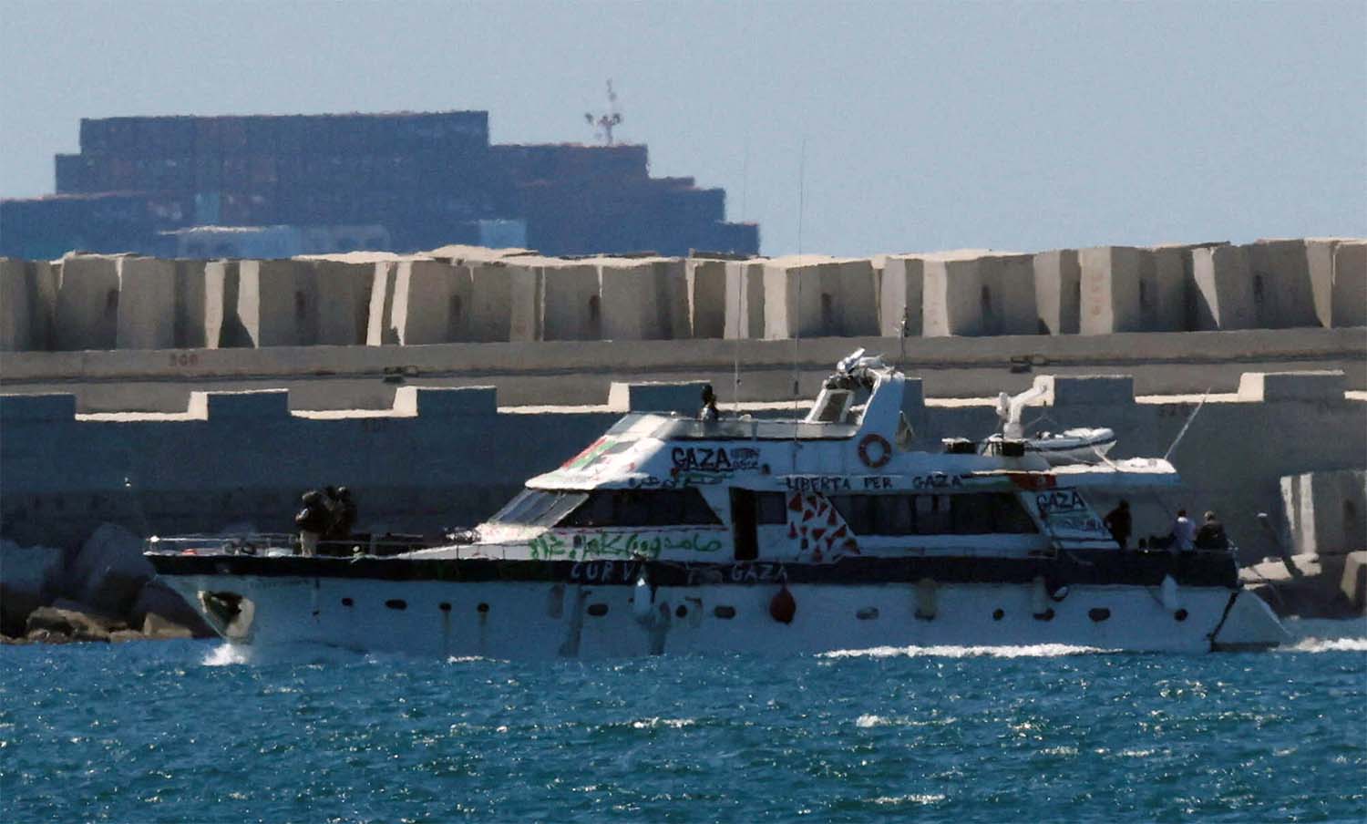 Israel detained around 450 activists from Gaza aid flotilla