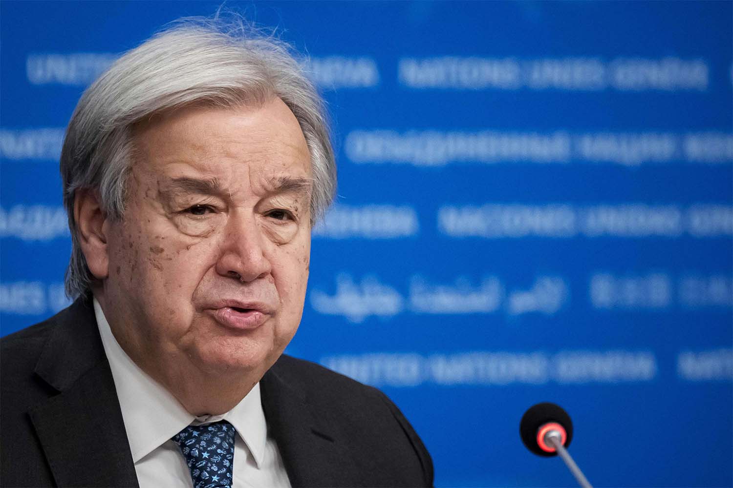UN Secretary General Antonio Guterres