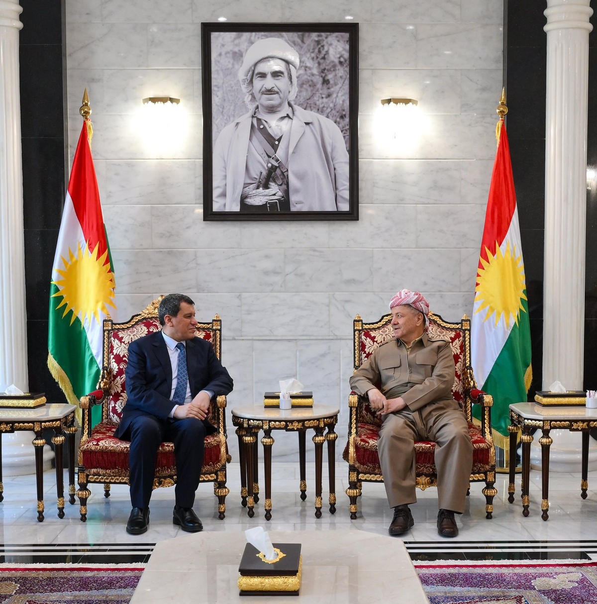 مسعود بارزاني راكم خبرة طويلة تؤهله للعب دور الوسيط