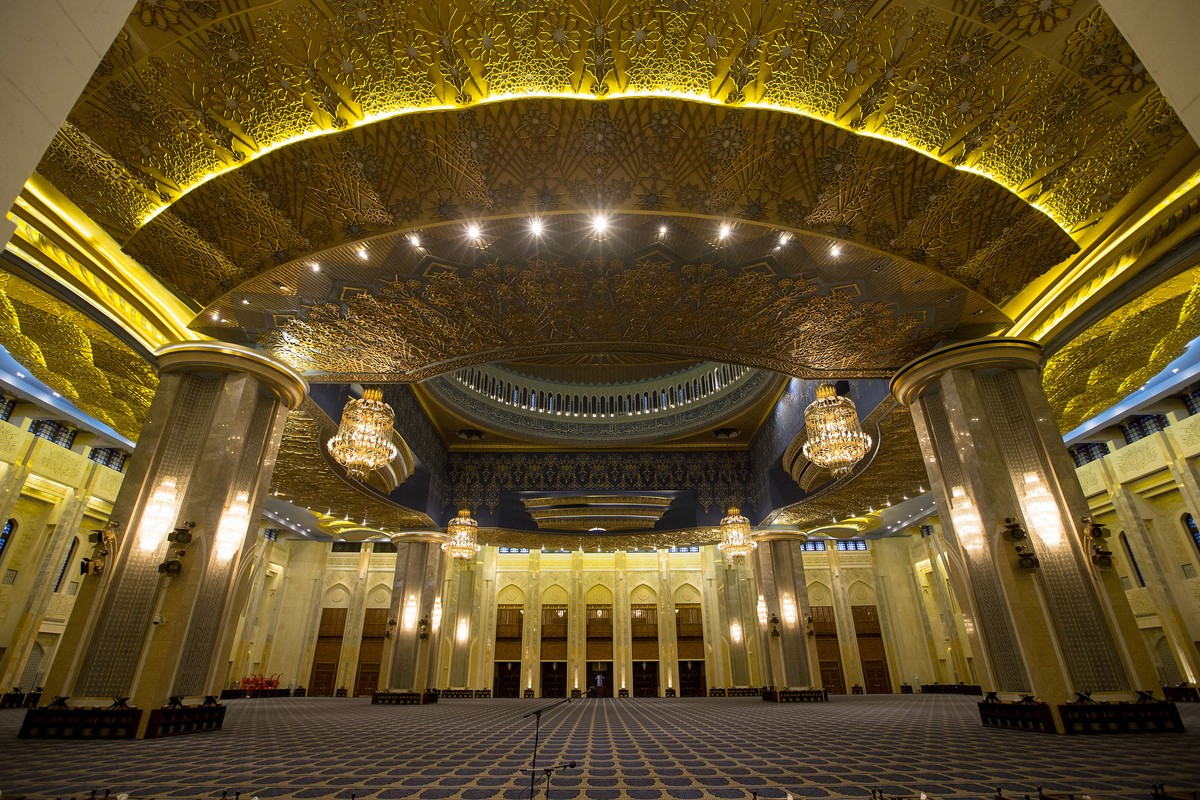 المسجد الكبير من أكبر المساجد على مستوى الإقليم 