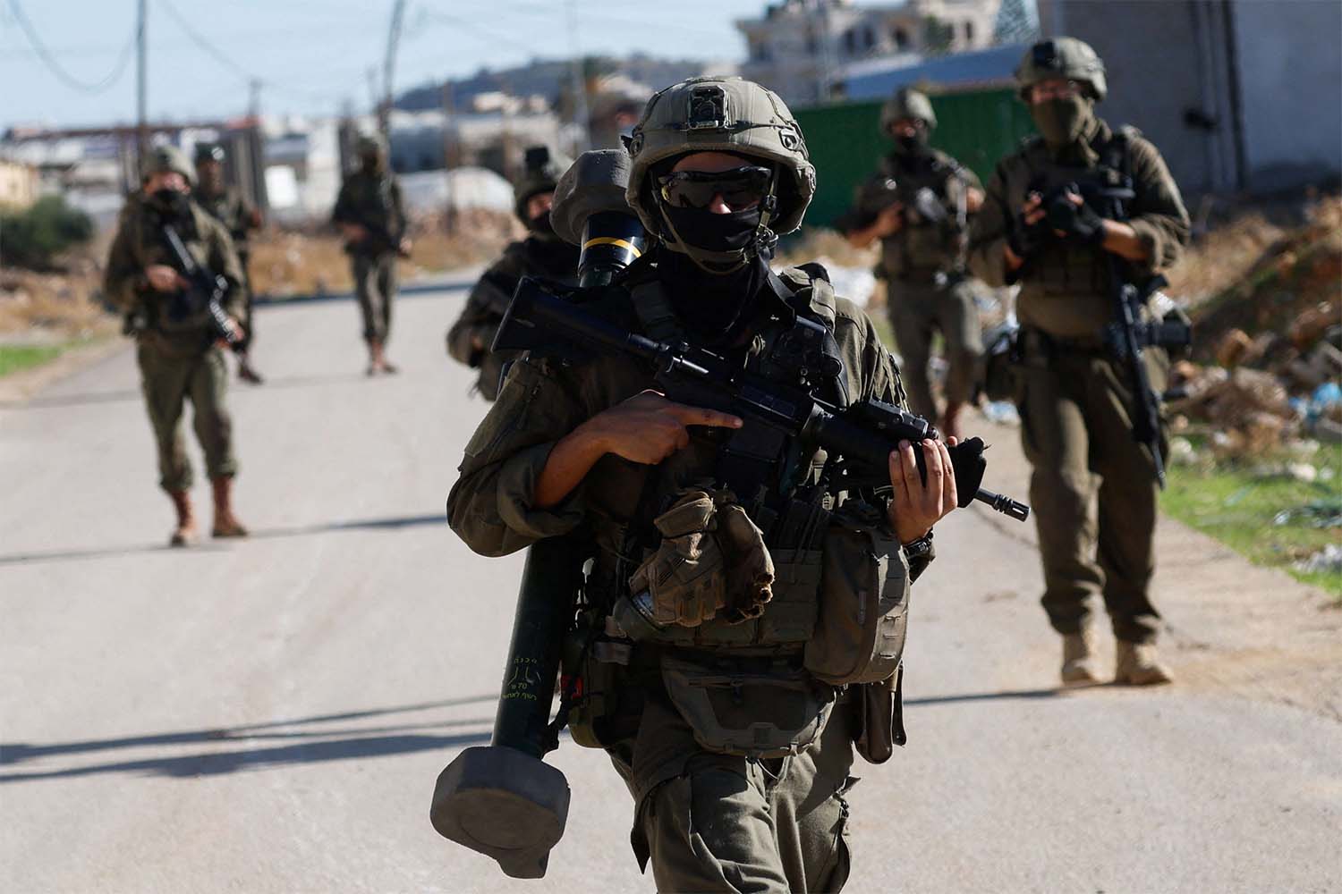 Israeli forces are continuing to complete their control of Tubas