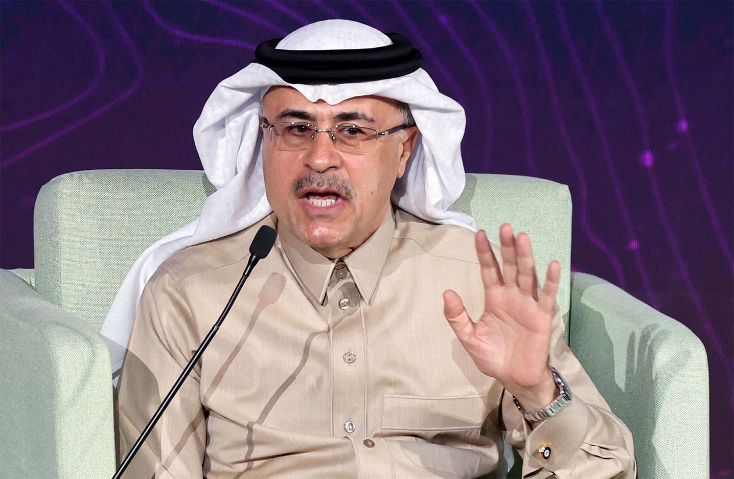 CEO of Saudi state oil giant Aramco, Amin Nasser
