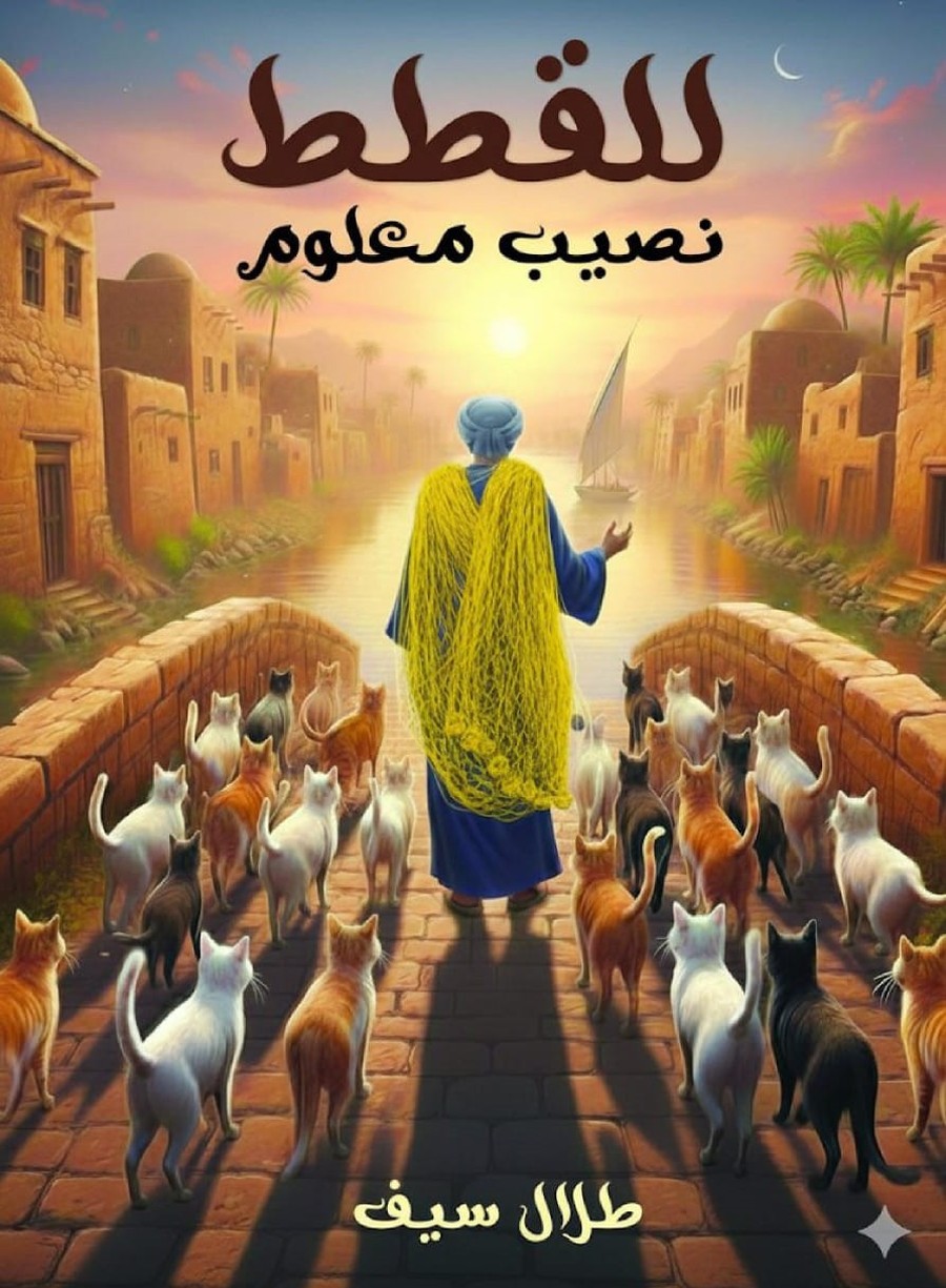 رواية 'للقطط نصيب معلوم'