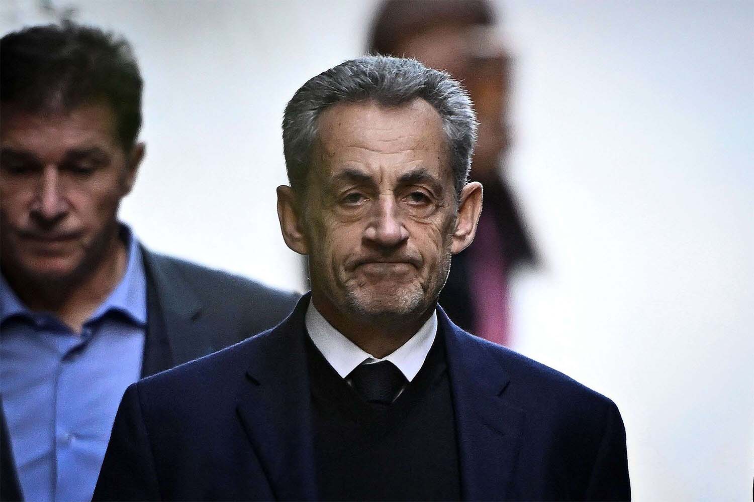 Nicolas Sarkozy spent around three weeks in prison before being released pending appea