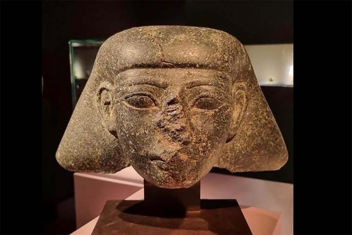 The historic cultural artieact was confiscated at a Dutch art fair in Maastricht in 2022