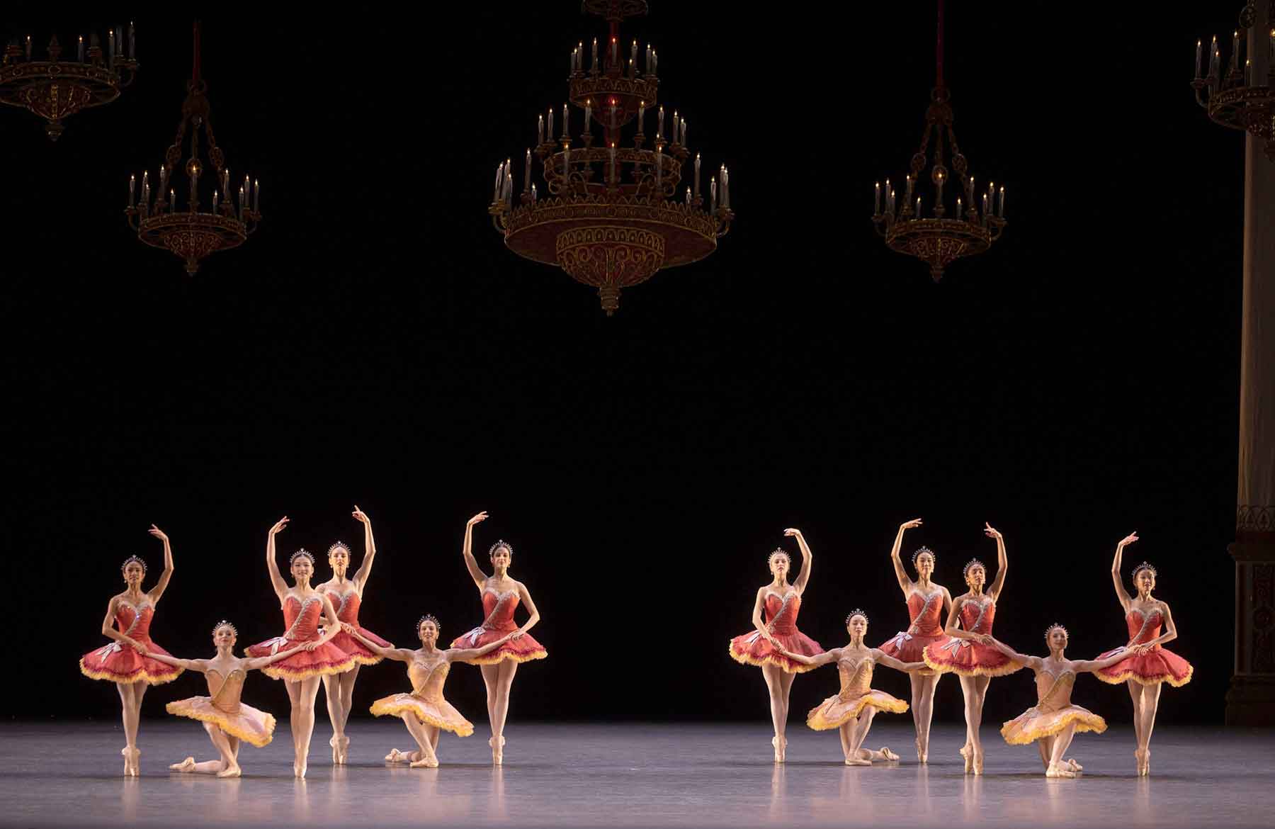 Part of a performance by dancers of the American Ballet Theatre.
