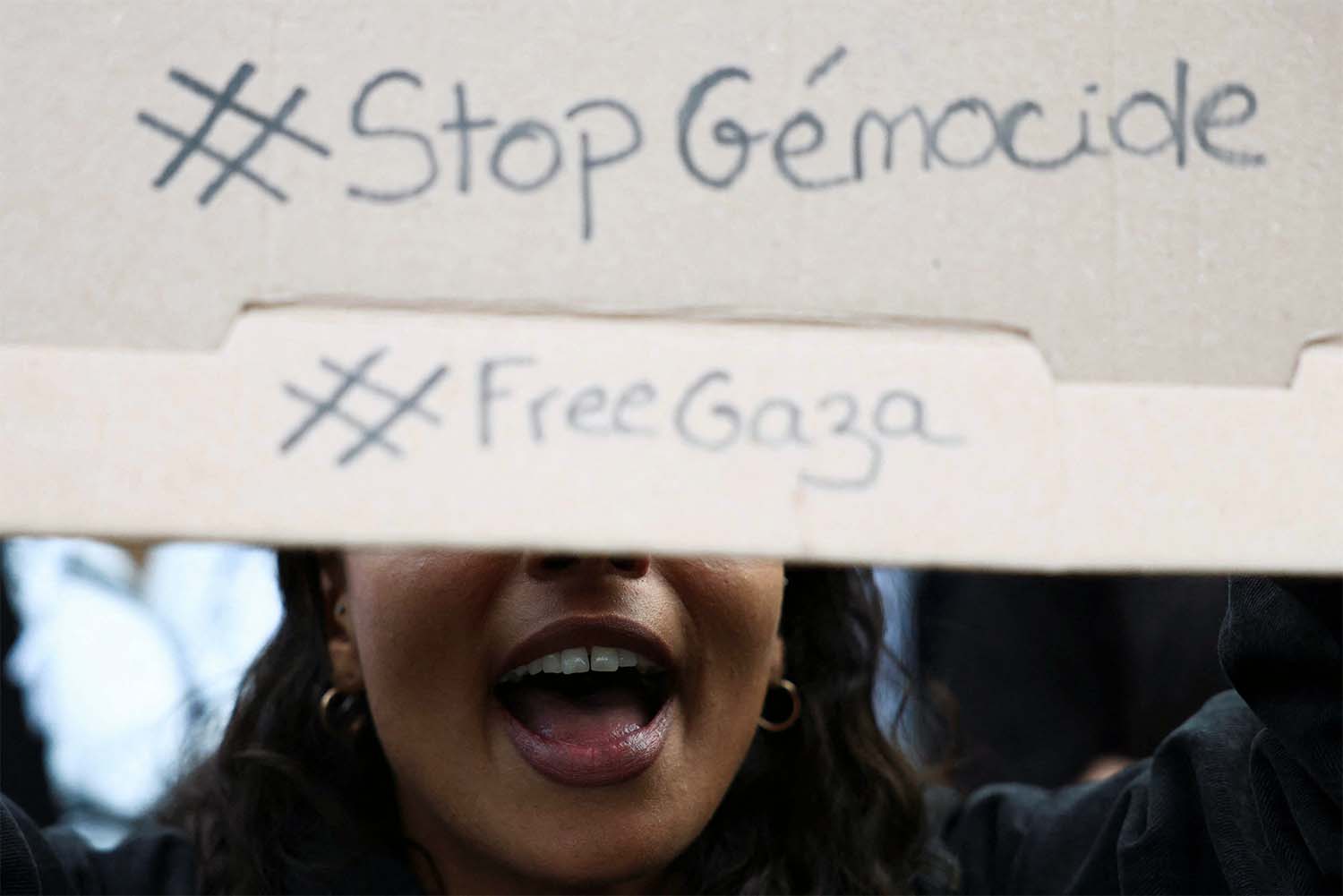 Stop Genocide hashtag