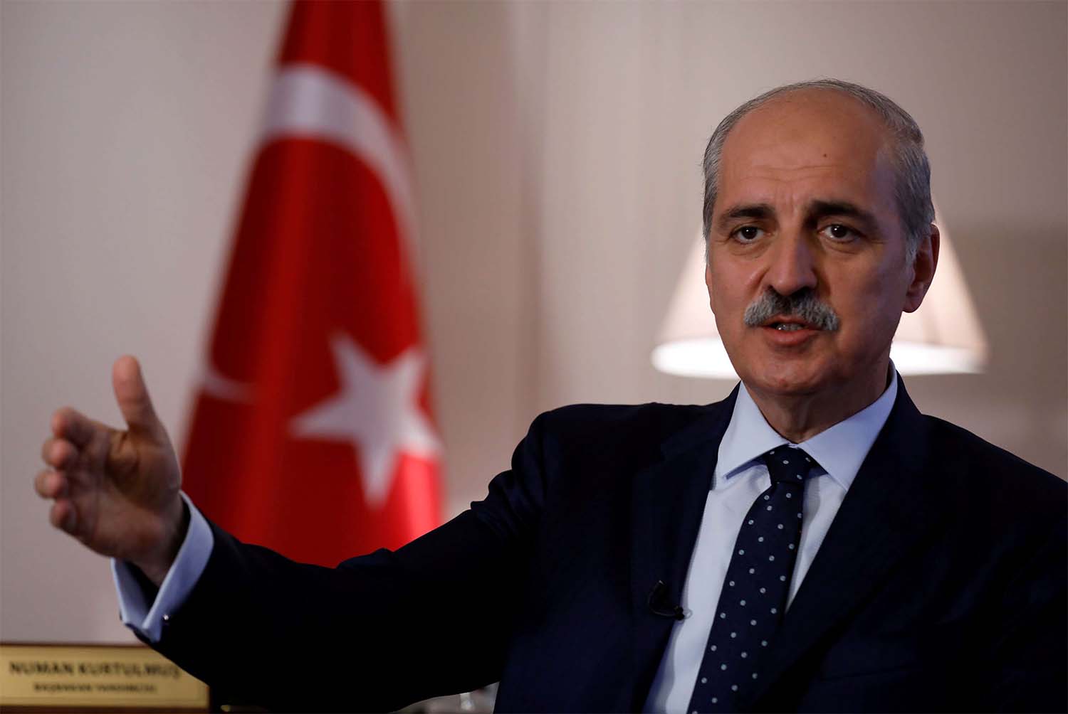 Turkish Parliament Speaker Numan Kurtulmus 