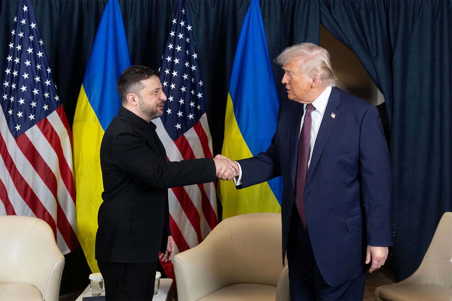 Trump with Zelenskyy