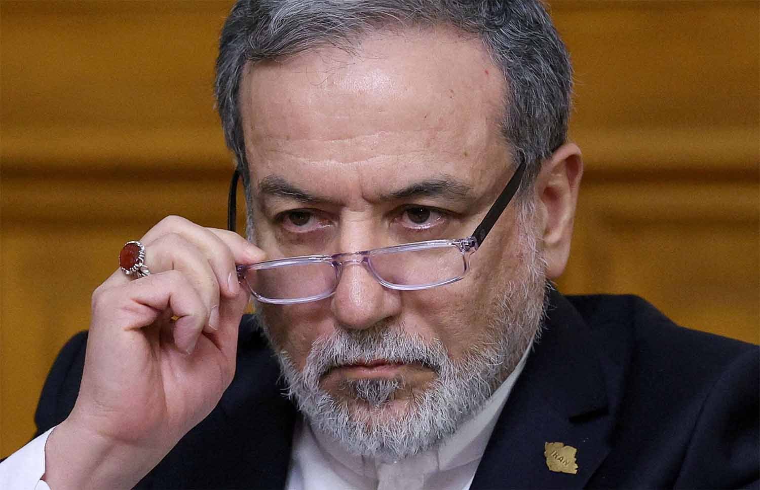 Iran's Foreign Minister Abbas Araqchi