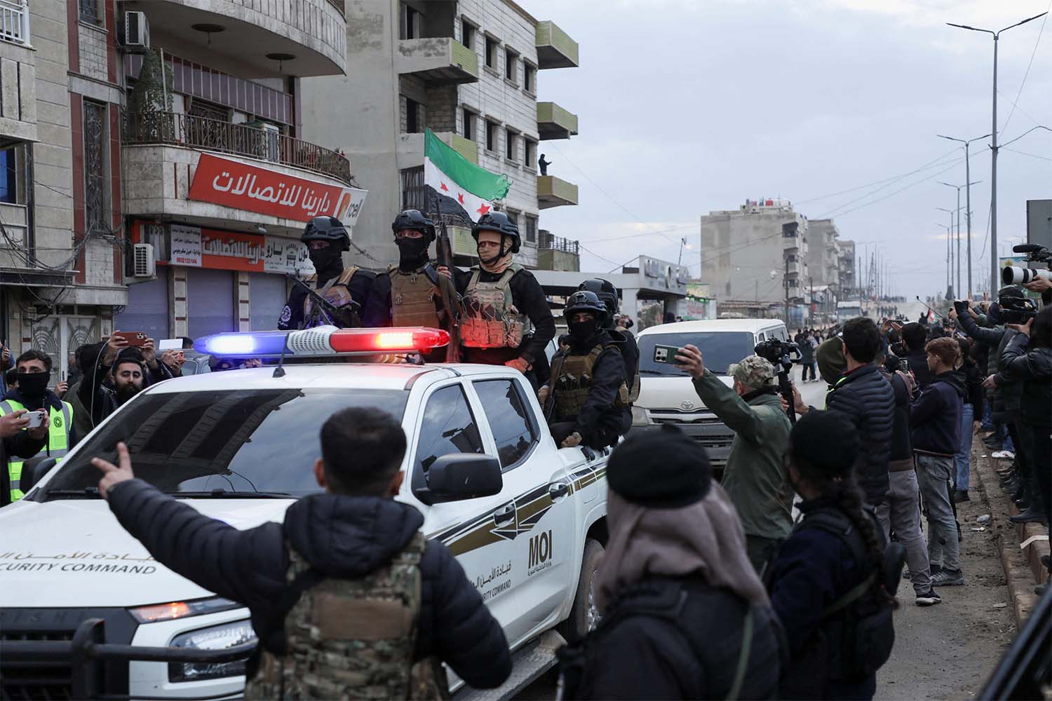 Syria's security forces entering Qamishli