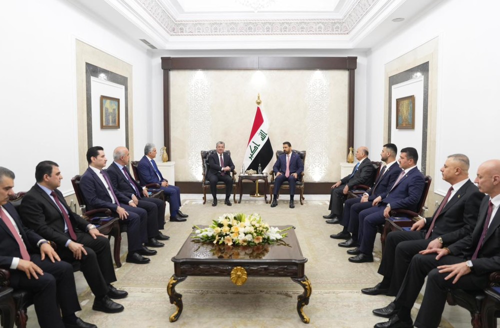 مسرور بارزاني وعلي الزيدي 