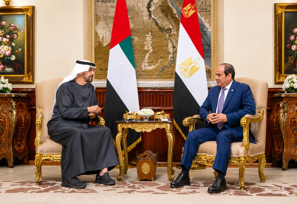 عبدالفتاح السيسي والشيخ محمد بن زايد