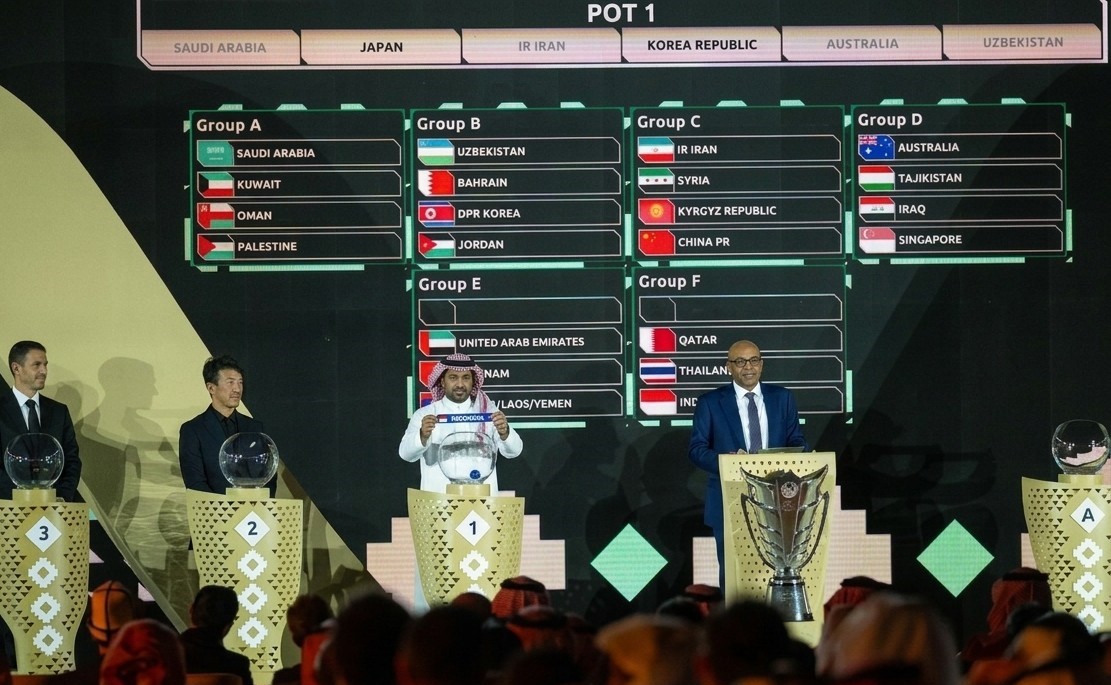 قرعة كأس آسيا 2027 