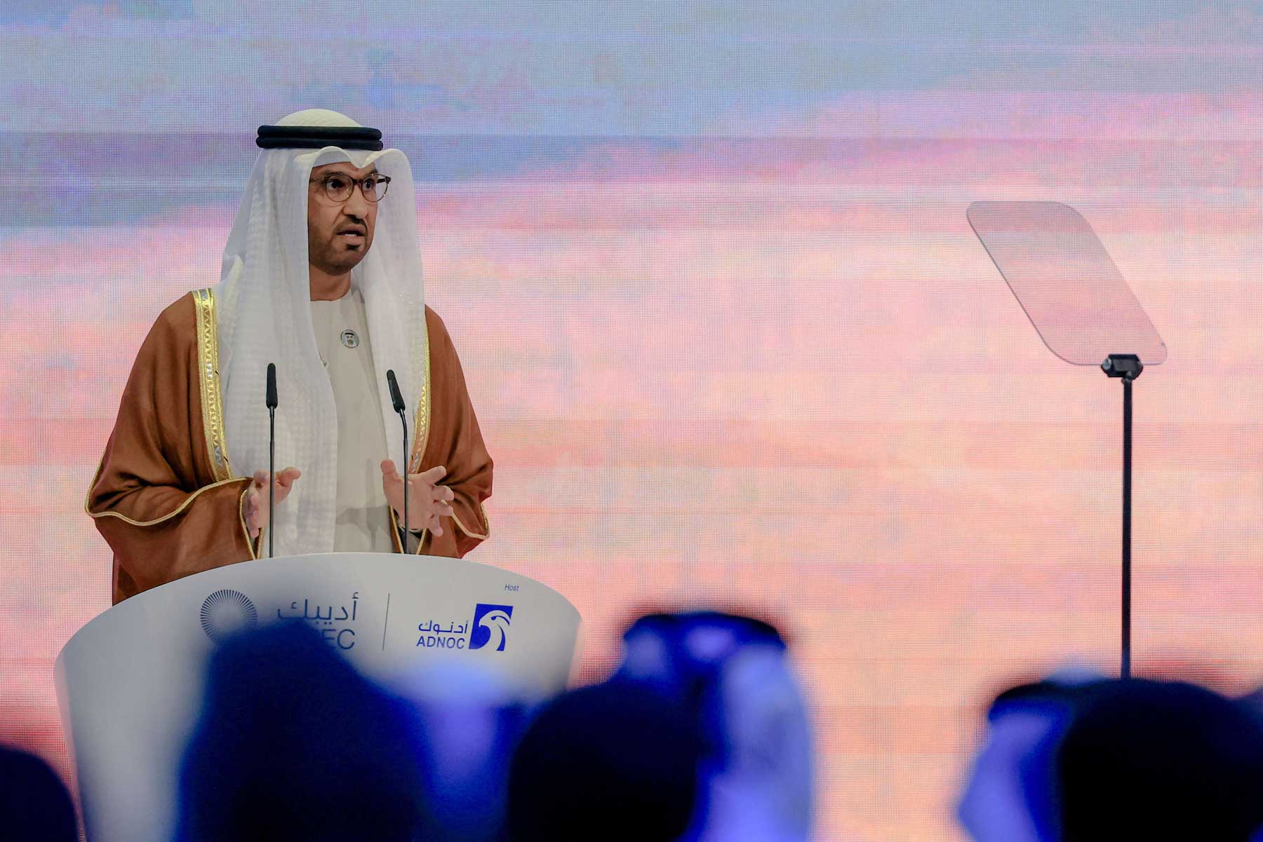 Sultan Al Jaber: Every farm, every factory, every family is paying the price