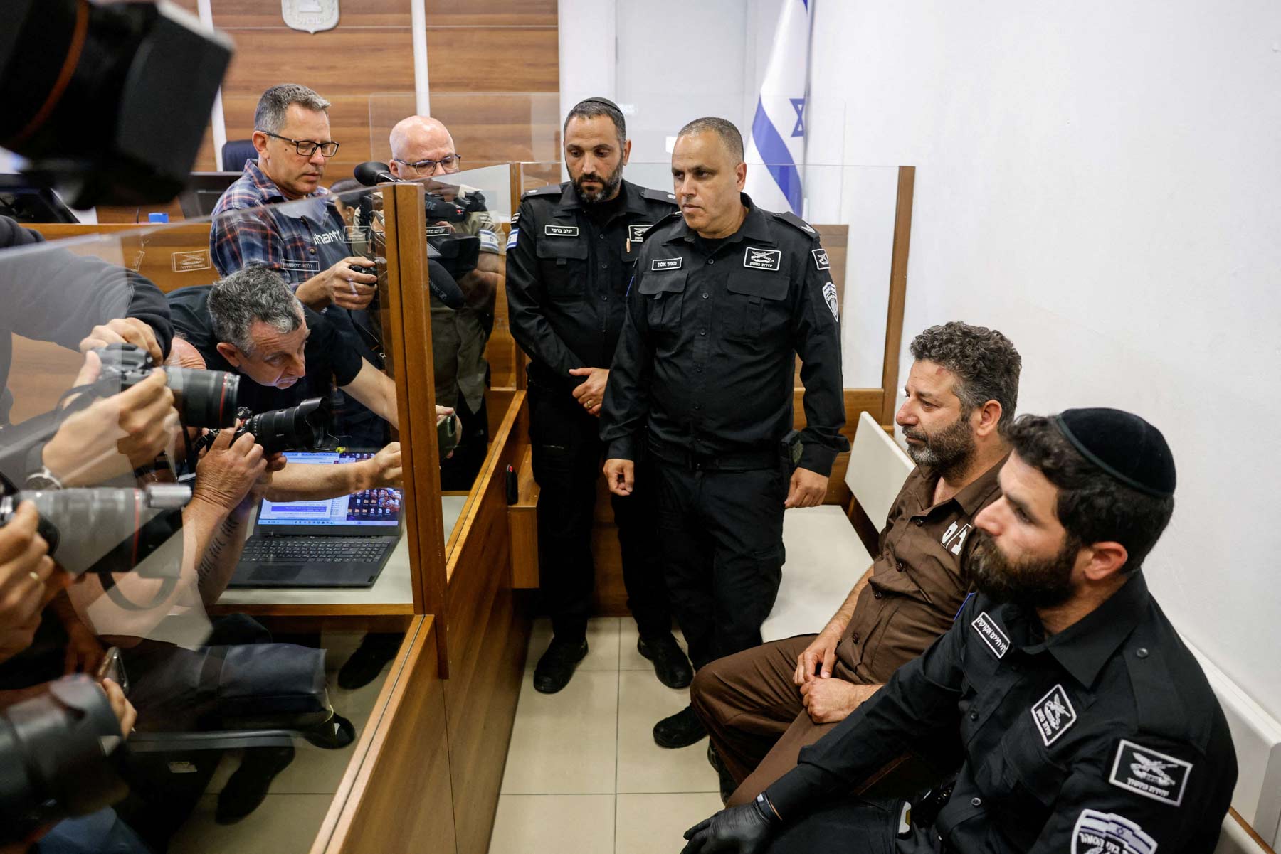 Abu Keshek’s wife has not been allowed to speak directly to her husband