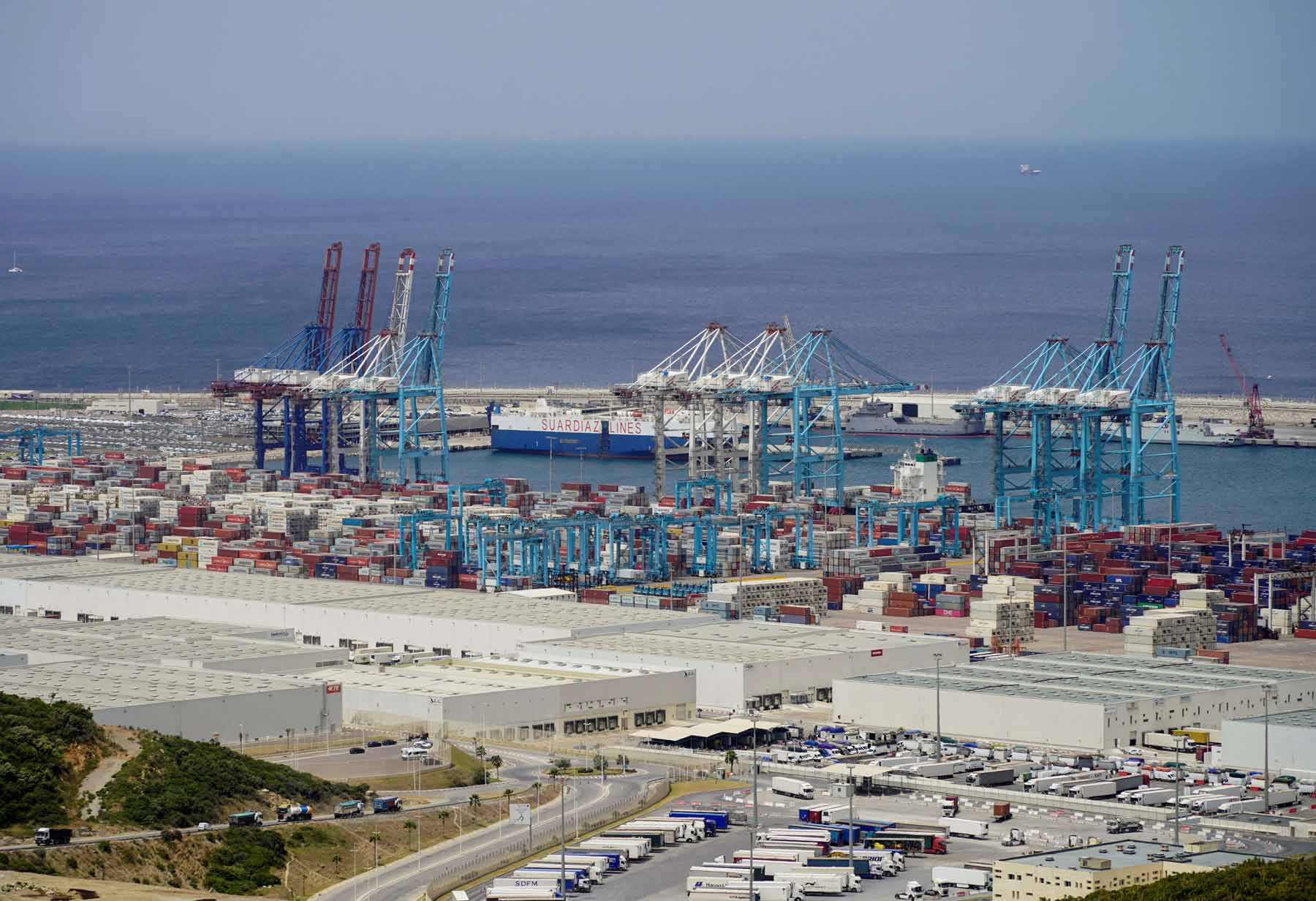Tangier Med, Africa’s largest port, remains central to Morocco’s logistics ambitions