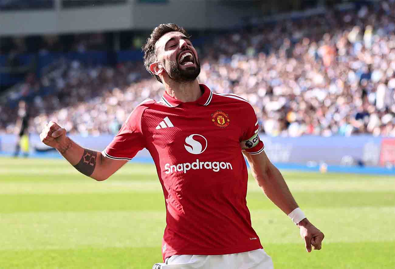 Fernandes was named the Premier League player of the season 