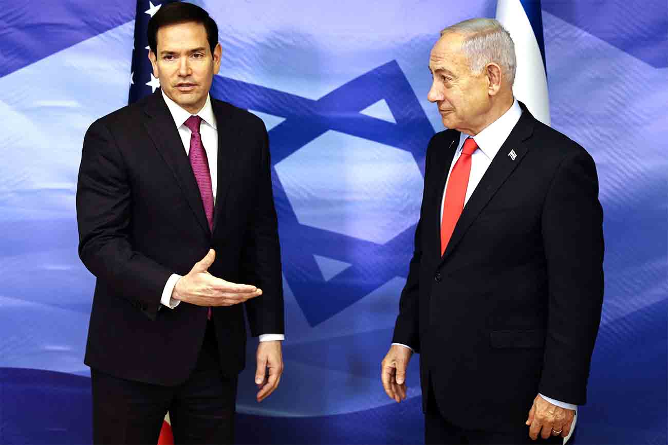 Rubio with netanyahu