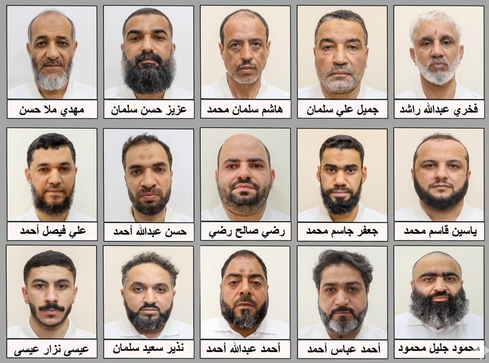 افراد خلية بحرينية مرتبطة بالحرس الثوري الايراني