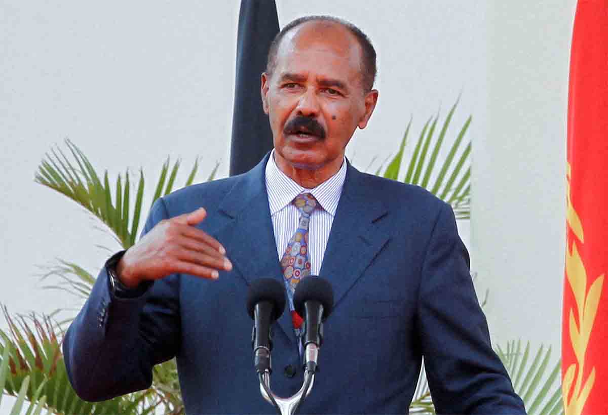 Afwerki is still performing his duties normally and holding on to power with his teeth