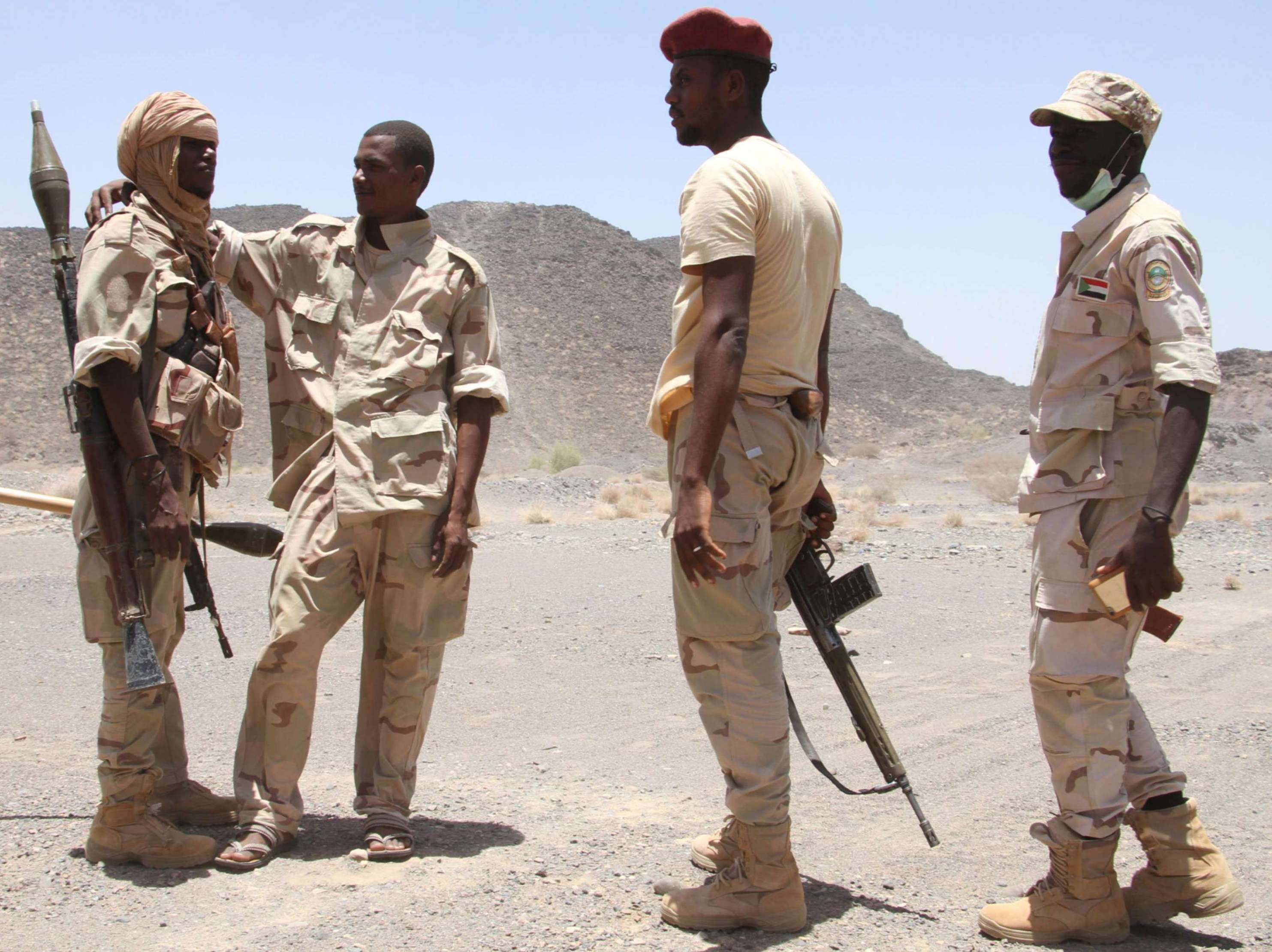جنود سودانيون في اليمن