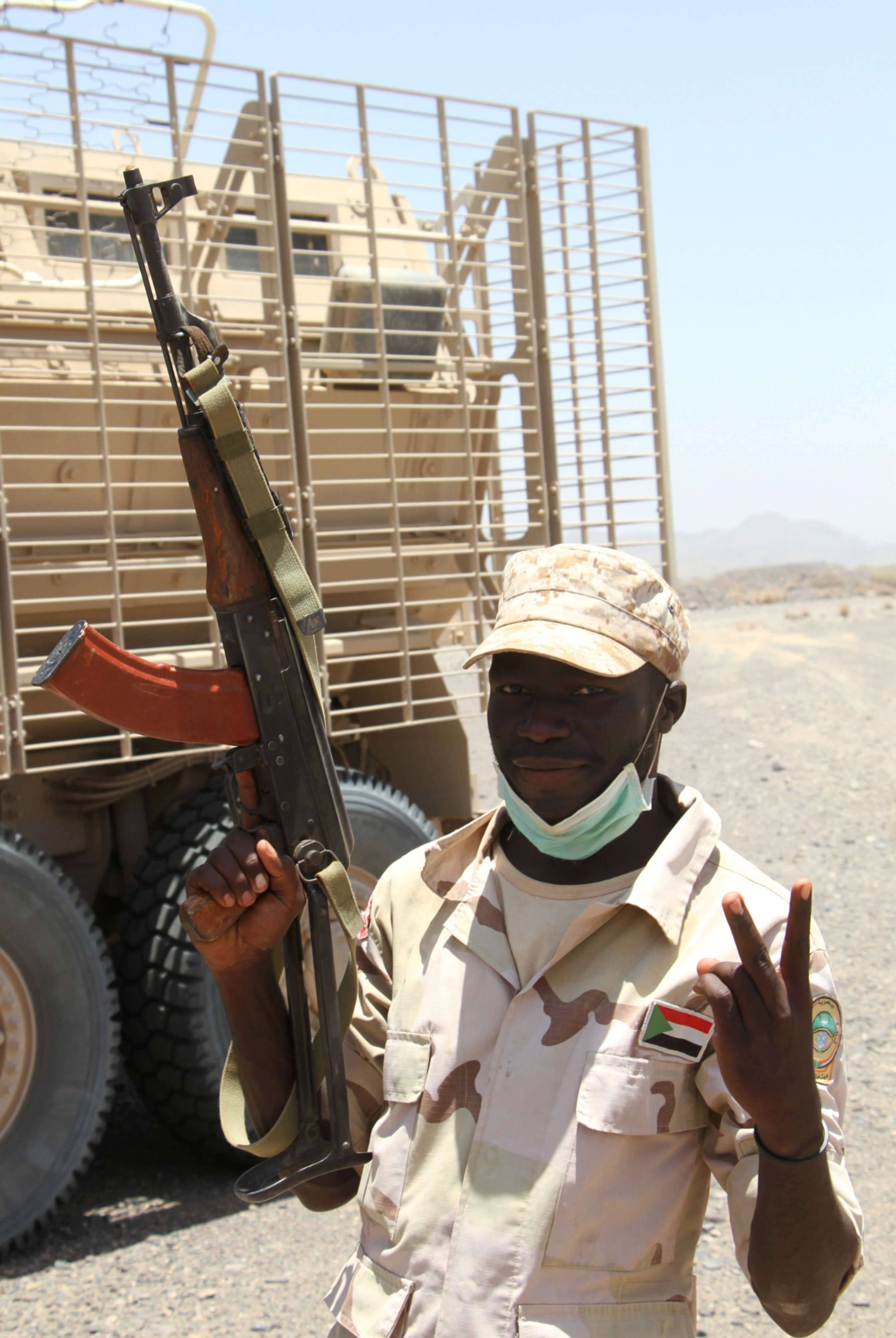 جندي سوداني في اليمن