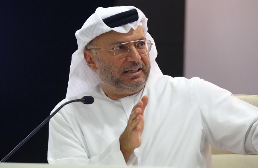 وزير الدولة الإماراتي للشؤون الخارجية أنور قرقاش 