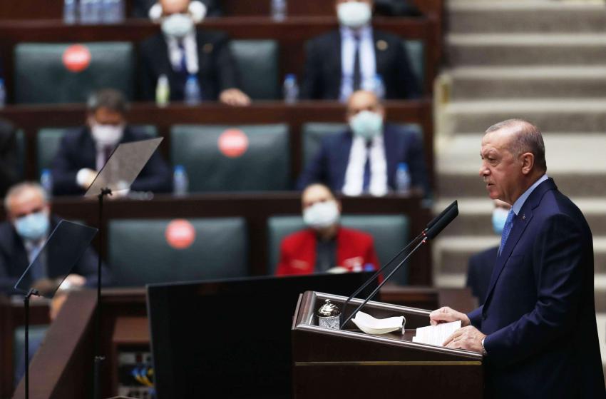 الرئيس التركي رجب طيب اردوغان