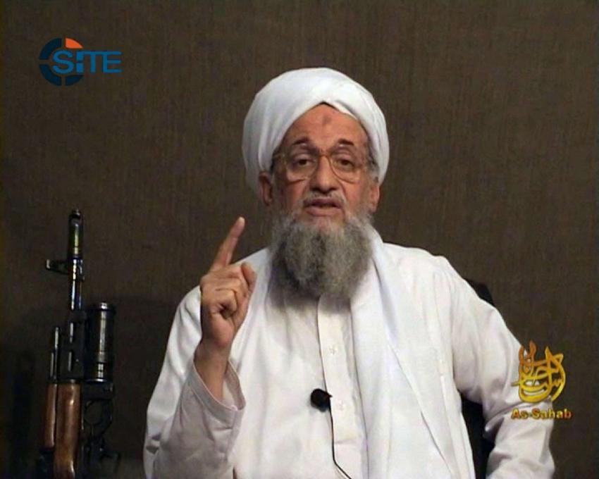 زعيم تنظيم القاعدة ايمن الظواهري