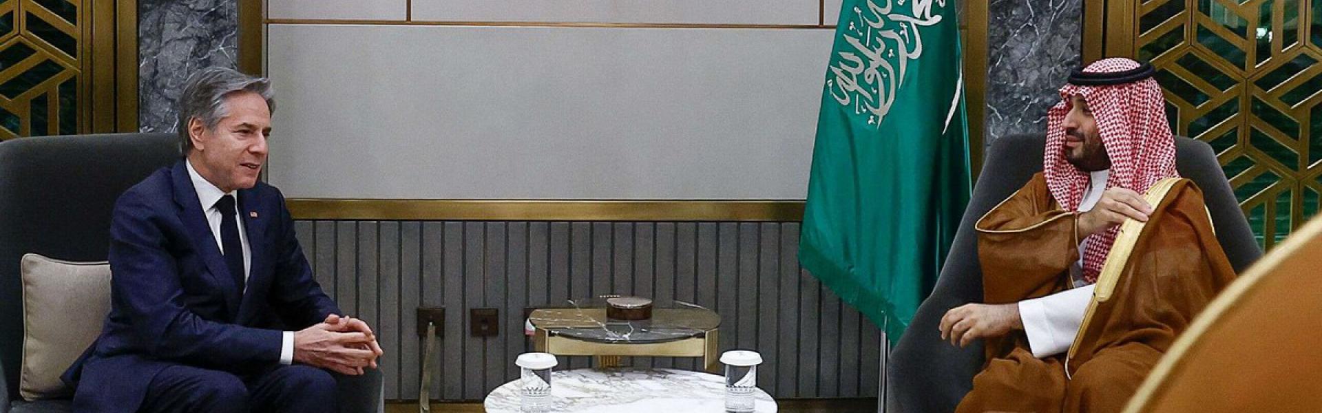 جهود أميركية لدفع محادثات التطبيع بين السعودية وإسرائيل 