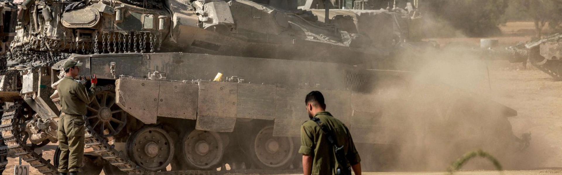 الجيش الإسرائيلي يتمرن على حرب ضد حزب الله 