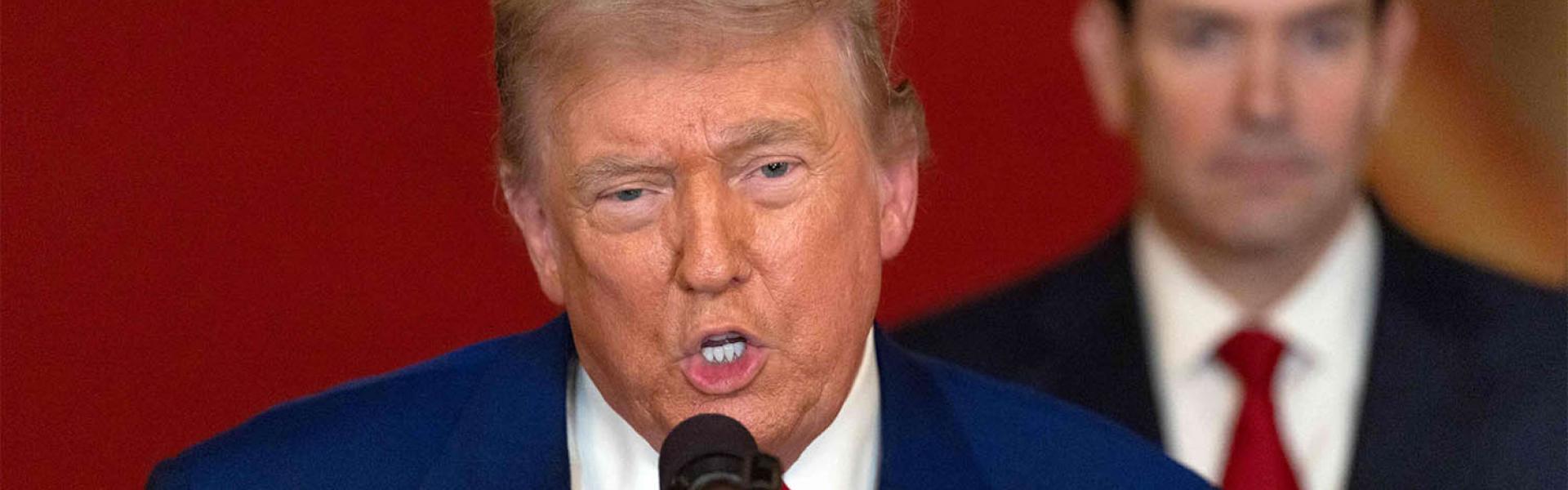 US President Donald Trump