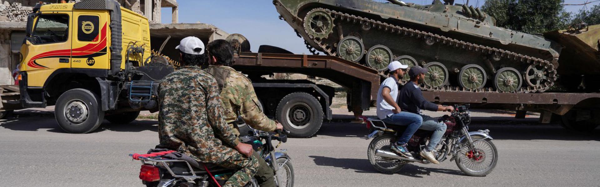 الجيش السوري عزز من تواجده قرب الحدود مع لبنان