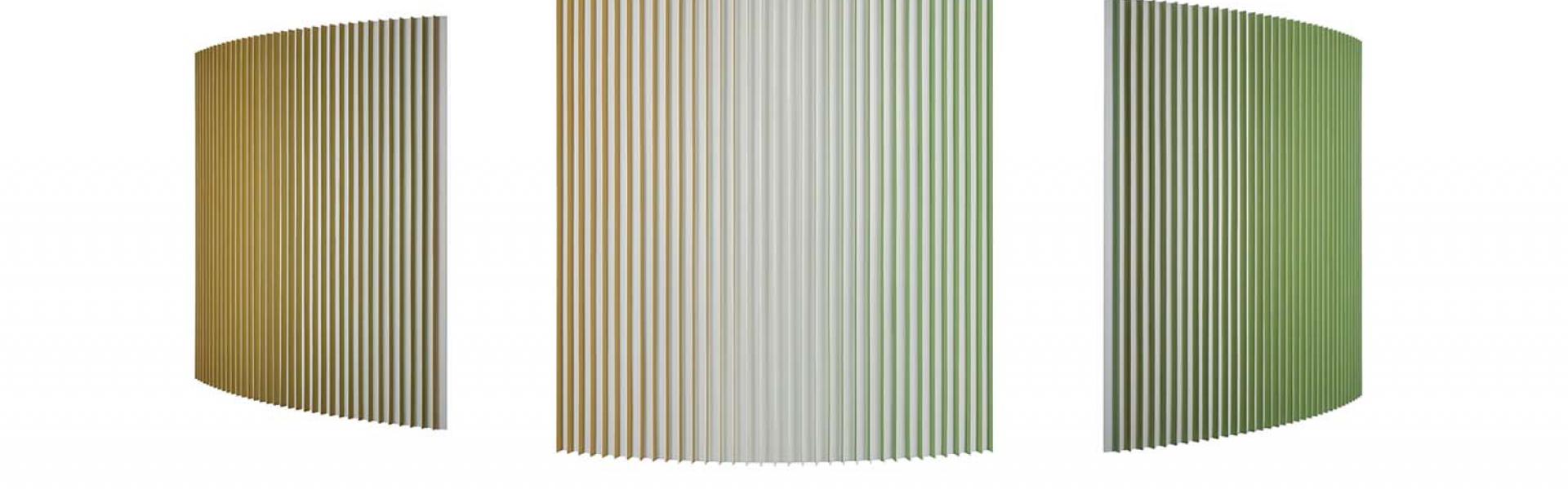 Enamel on aluminium, 80 x 80 cm