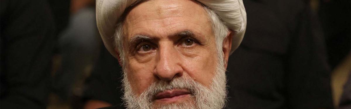 Qassem said a ceasefire must include southern Lebanon